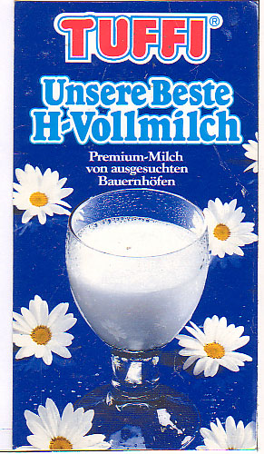 Deutschland: Tuffi - Unsere Beste H-Vollmilch, Premium-Milch, von ausgesuchten Bauernhfen