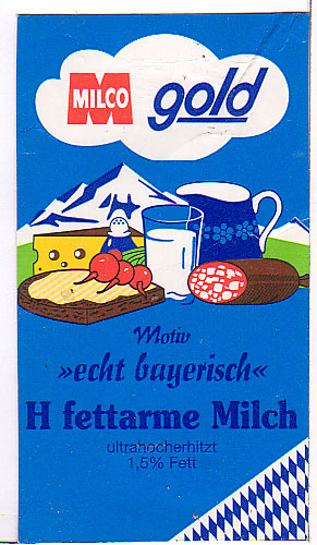 Deutschland: Milco Gold H fettarme Milch, 