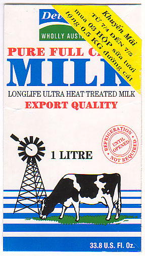 Australien: Dev...? - Pure Full Cream Milk