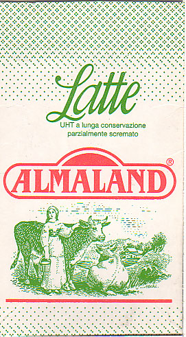 Italien: Almaland - Latte UHT, a lunga conservazione, parzialmente scremato