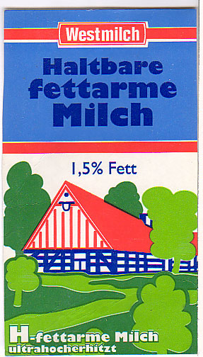 Deutschland: Westmilch - H fettarme Milch