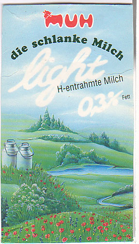 Deutschland: Muh - light, H-entrahmte Milch, 