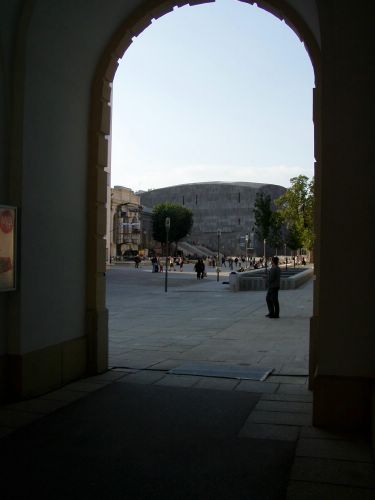 MQ - main court, view to mumok