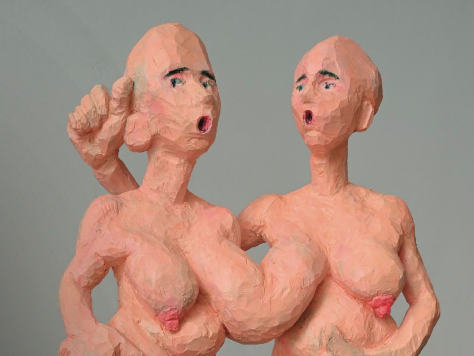 Skulptur von Karin Frank zur Ausstellung Phänomene